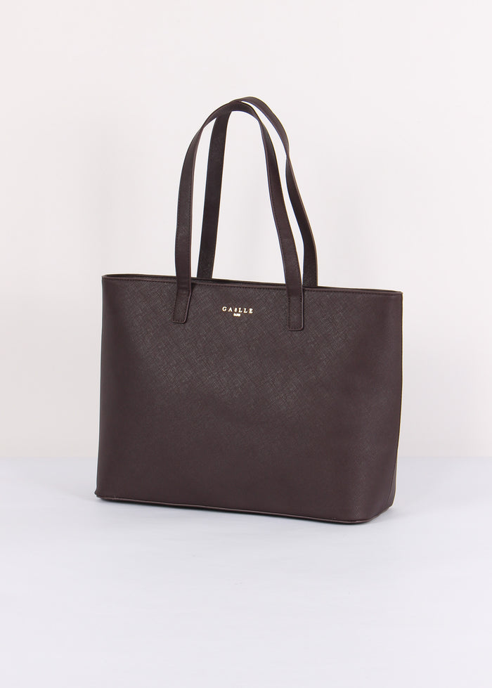 Maxi Shopping Saffiano Moro-2