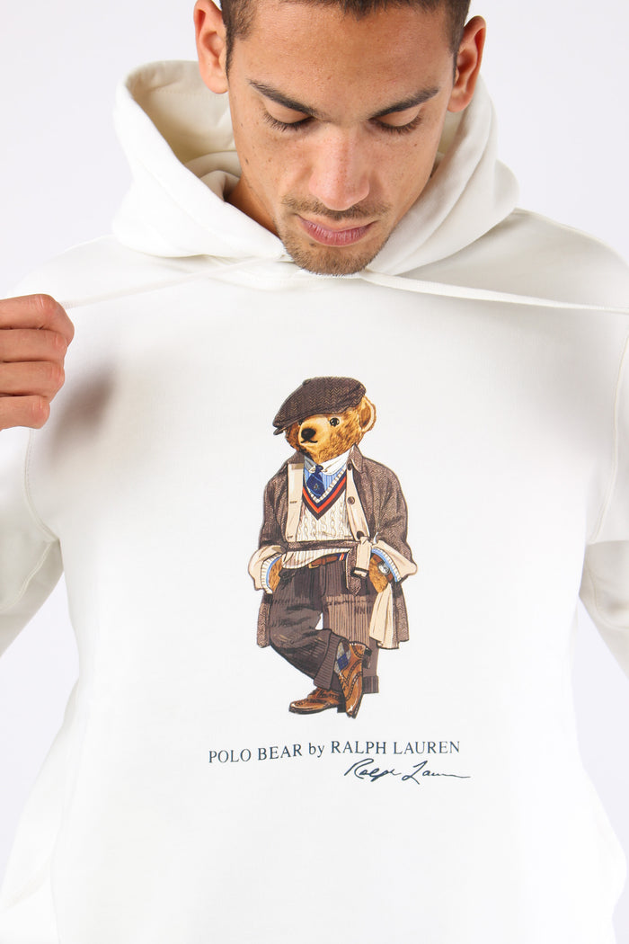 Felpa Cappuccio White-7