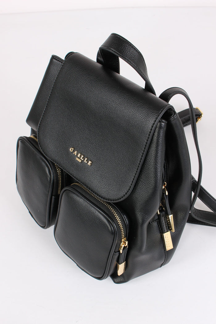 Zaino Tasche Nero-2