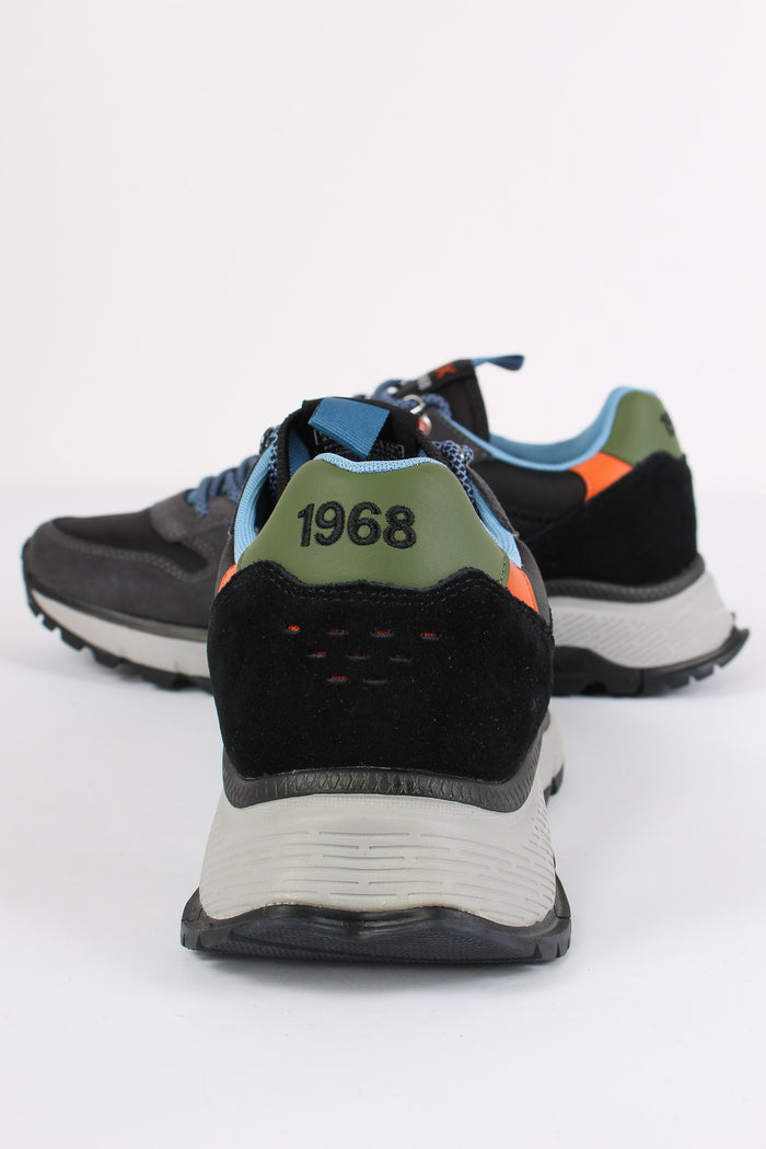 Sneaker Fire & Camping Nero-4