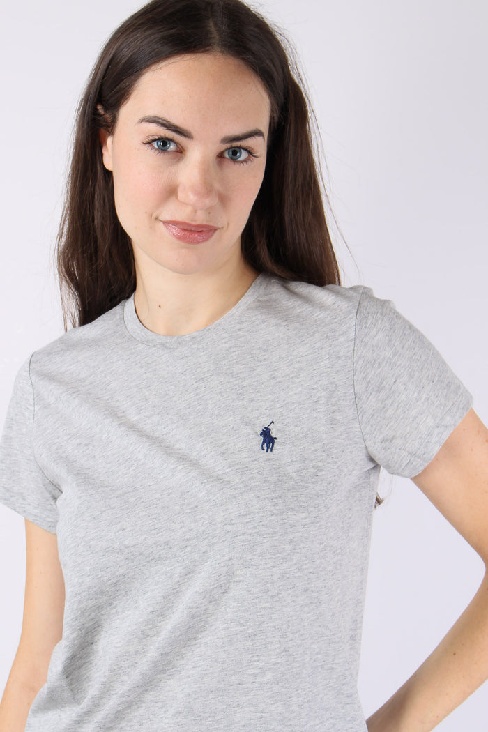 T-shirt Manica Corta Basica Cobblestone Heather-5