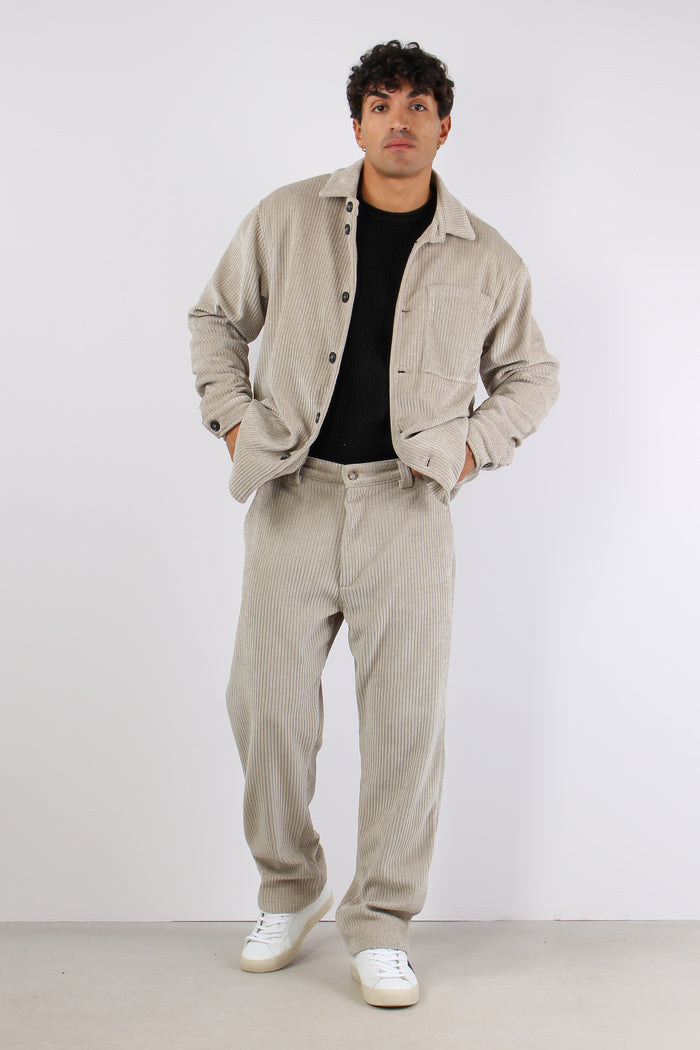 Giacca Veluto Tasca Deserto-3