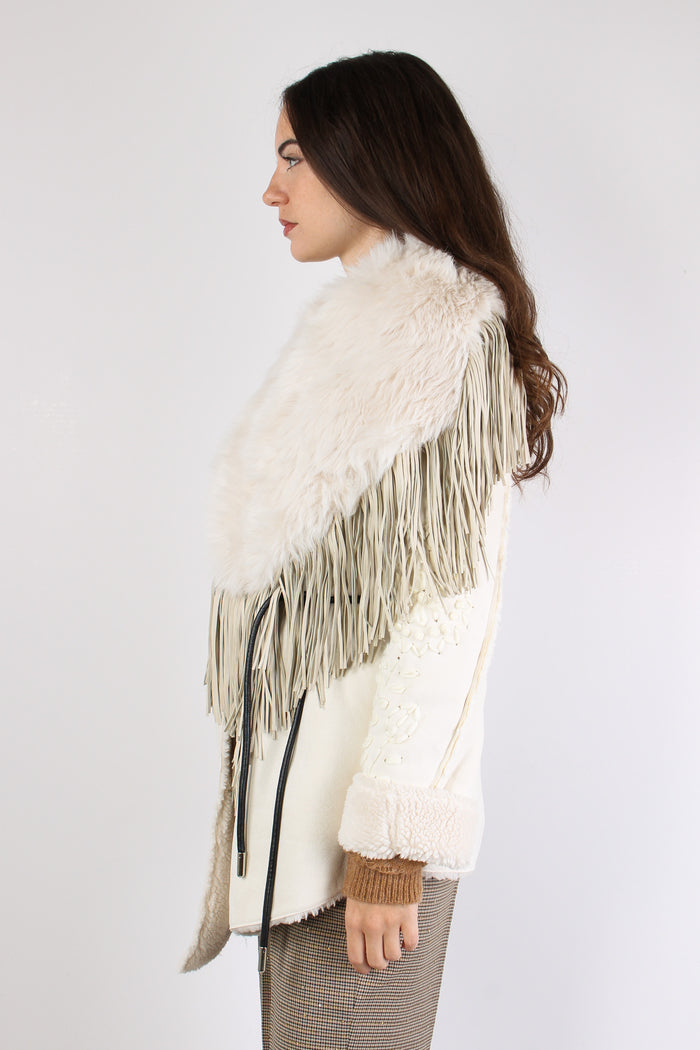 Montone Frange Ricamo Unica-10