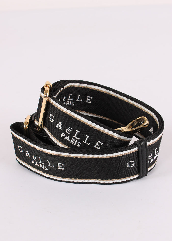 Maxi Duffle Tracolla Logo Nero-5