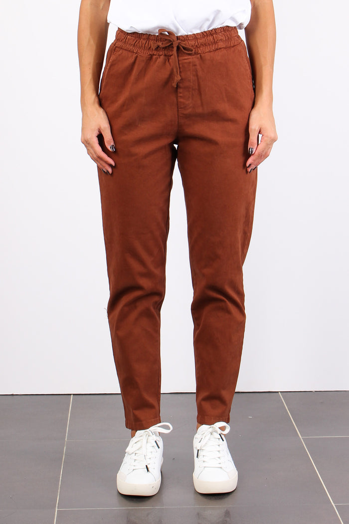 Pantalone Coulisse Coccio-2