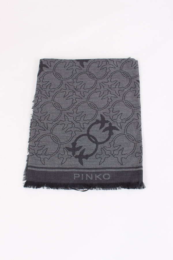Polonia Foulard Jacquard Grigio-2