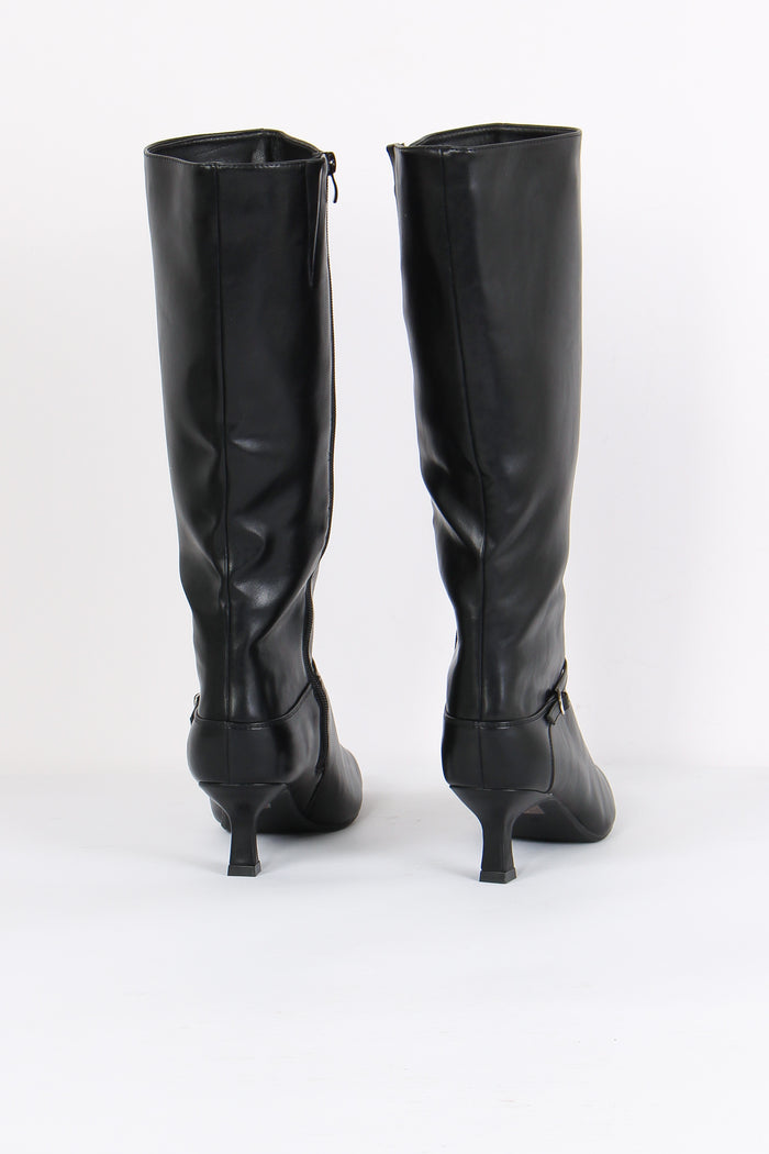 Stivale Alto Fibia Black-3