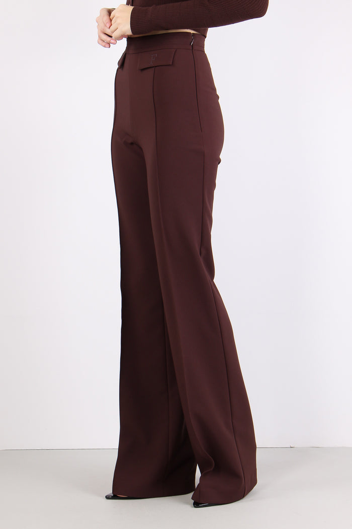 Pantalone Palazzo Essensial Cacao-7