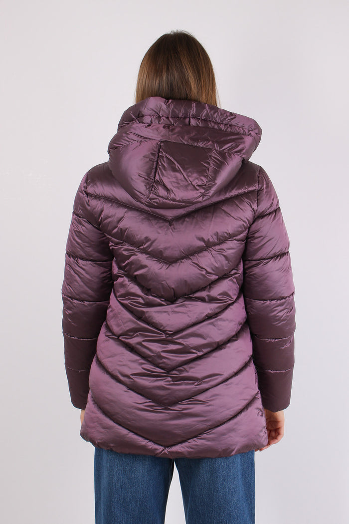 Piumino Svasato Glicine-6