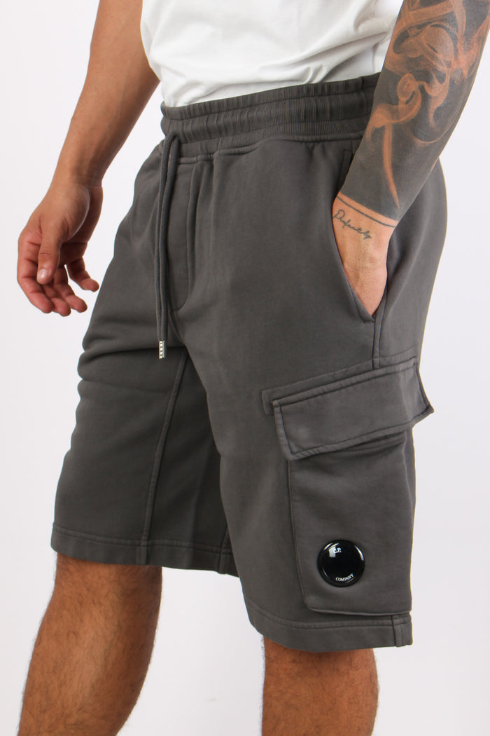 Bermuda Felpa Tasche Gun Metal-7