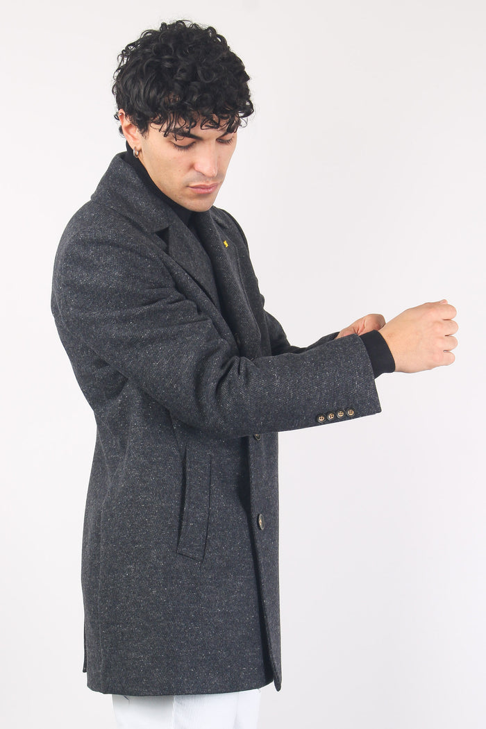 Peacoat Melange Antracite-4