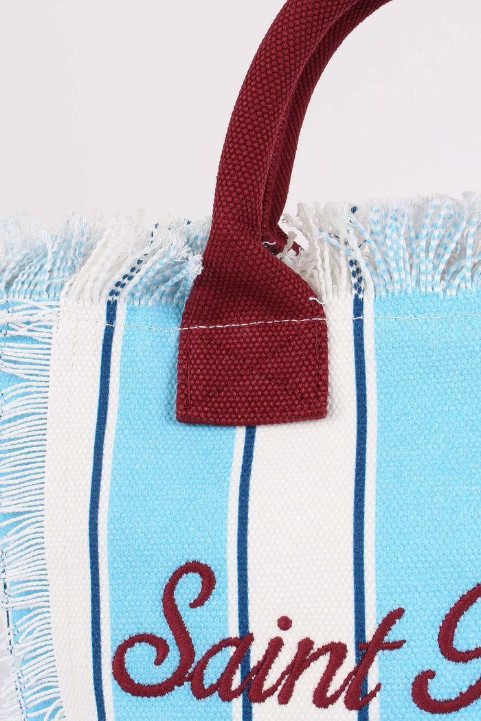 Colette Canvas Righe Azzurro/rosso-8