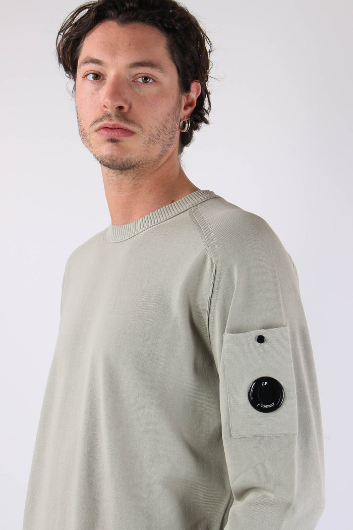 Maglia Girocollo Cotone Lente Dove-6