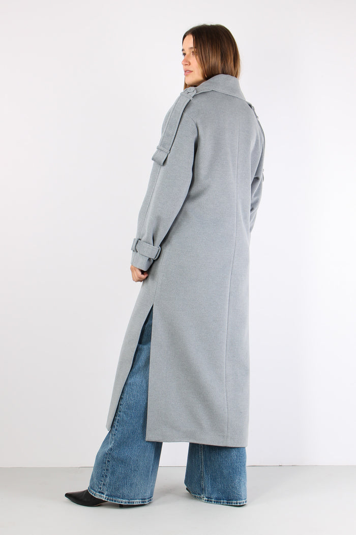 Cappotto Lungo Doppiopetto Grey-5