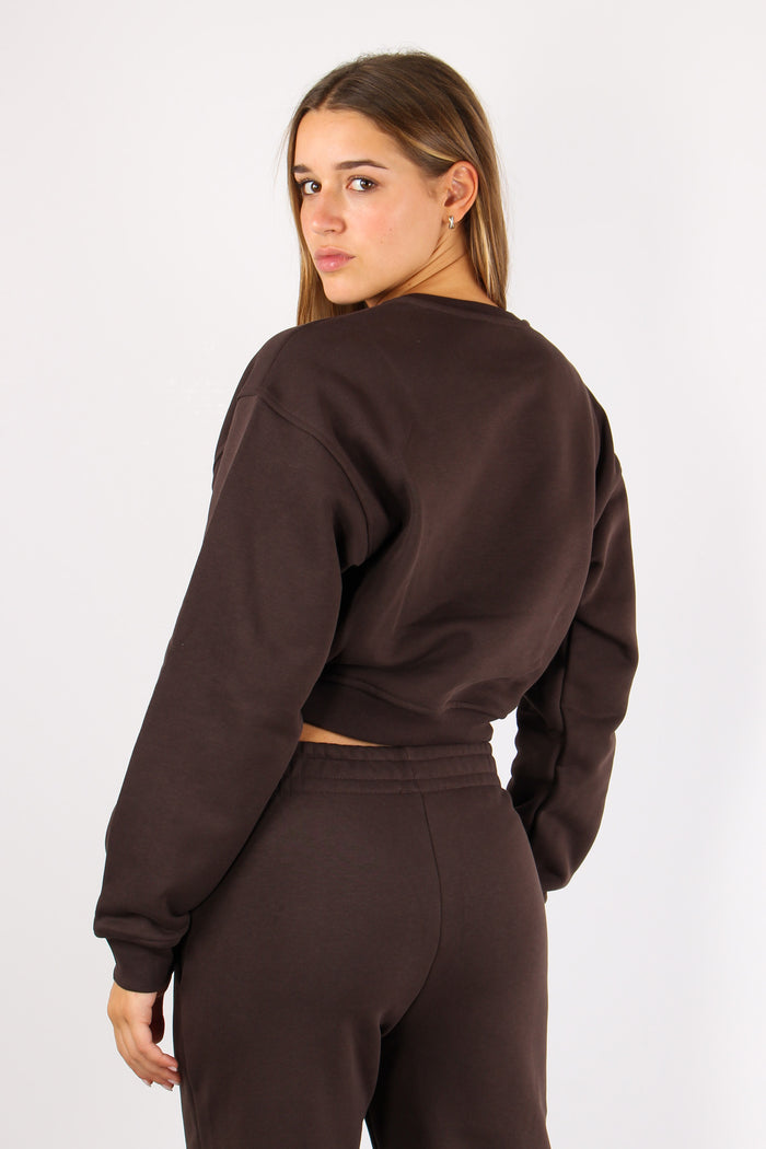 Felpa Corta Girocollo Moro-3