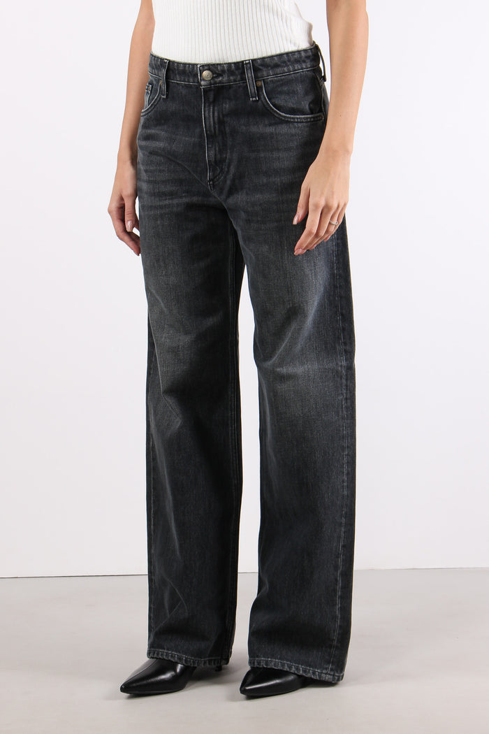 Denim Palazzo Denim Black-3