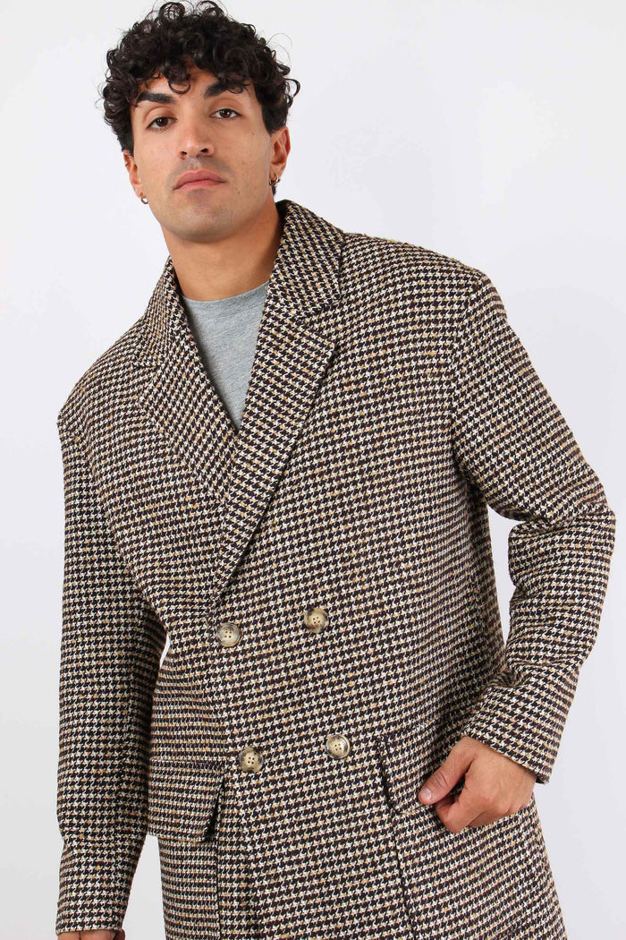 Cappotto Pied De Poule Flanell Moro-2