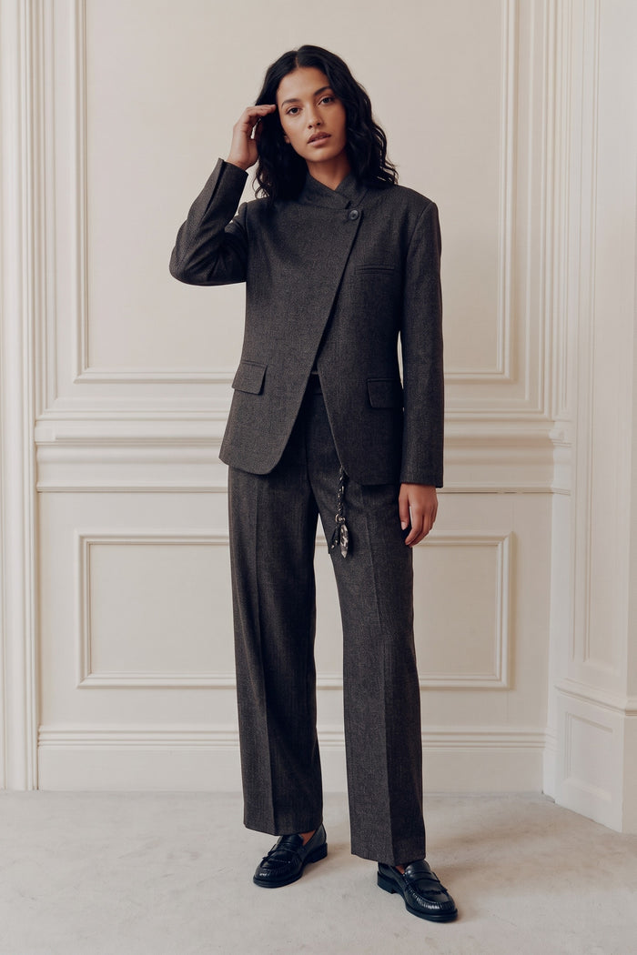 Giacca Sale Pepe Banda Lateral Moro/nero