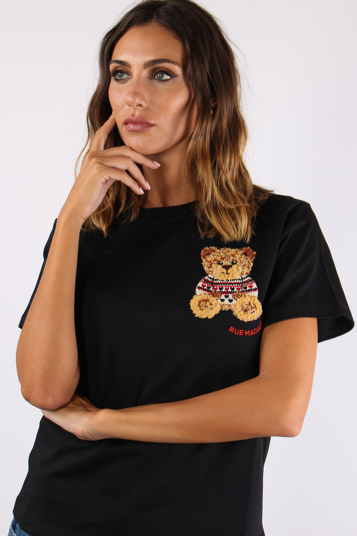 T-shirt Orsetto Black-7