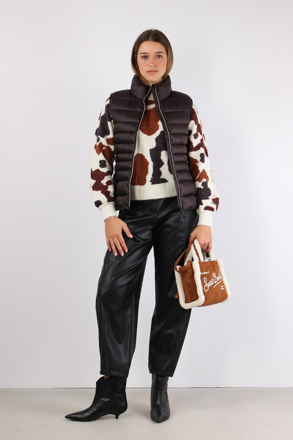 Lynn Gilet 100 Grammi Brown Black