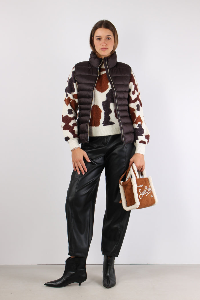 Lynn Gilet 100 Grammi Brown Black