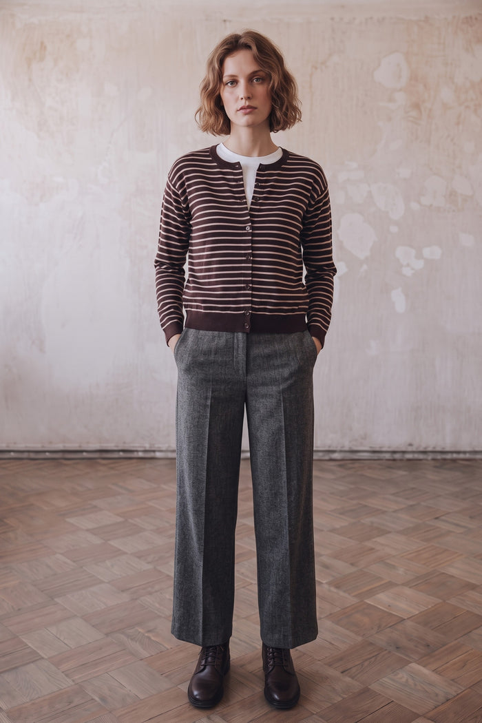 Cardigan Riga Moro/rosa
