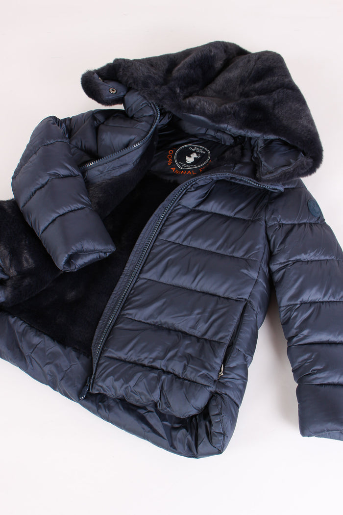 Faye Piumino Cappuccio Night Blue-4