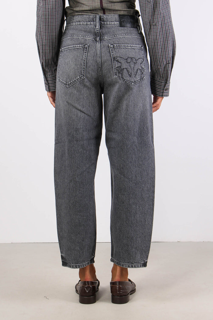 Estelle Denim Baloon Dark Grey-4