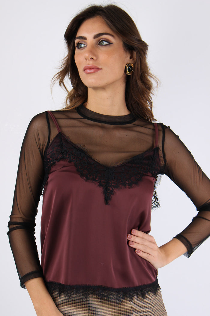 Top Inserto Pizzo Bordeaux-7