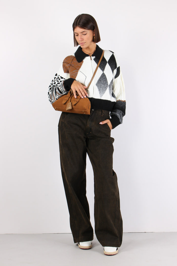 Full Zip Losanghe Crema-4