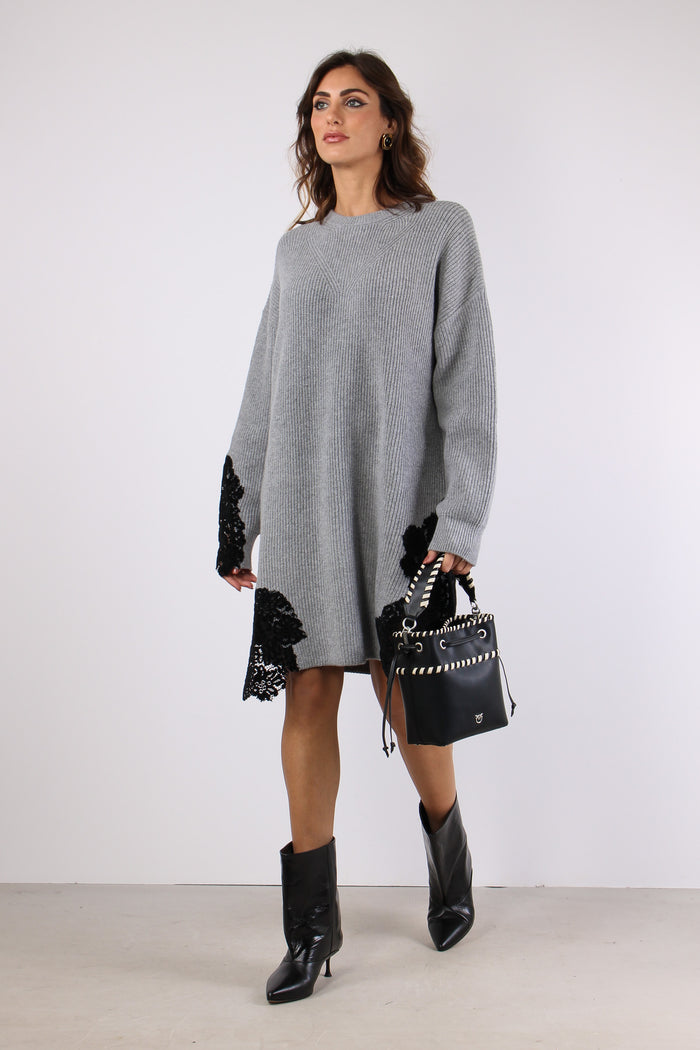 Valledaosta Abito Inserto Pizz Grigio Monumento-5