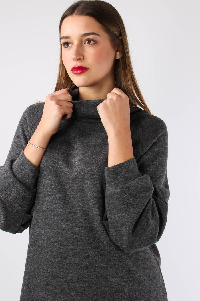 Abito Fondo Pizzo Antracite-7