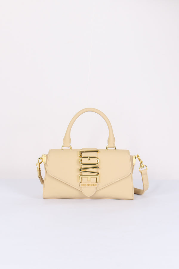 Pochette 1 Manico Maxi Logo Burro