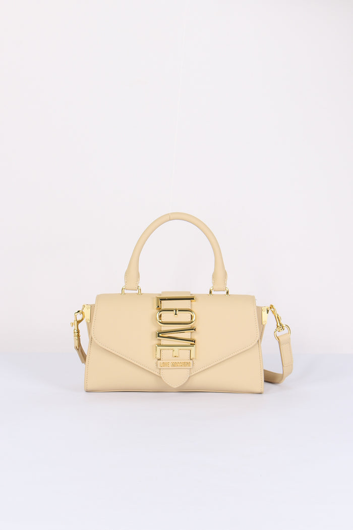 Pochette 1 Manico Maxi Logo Burro