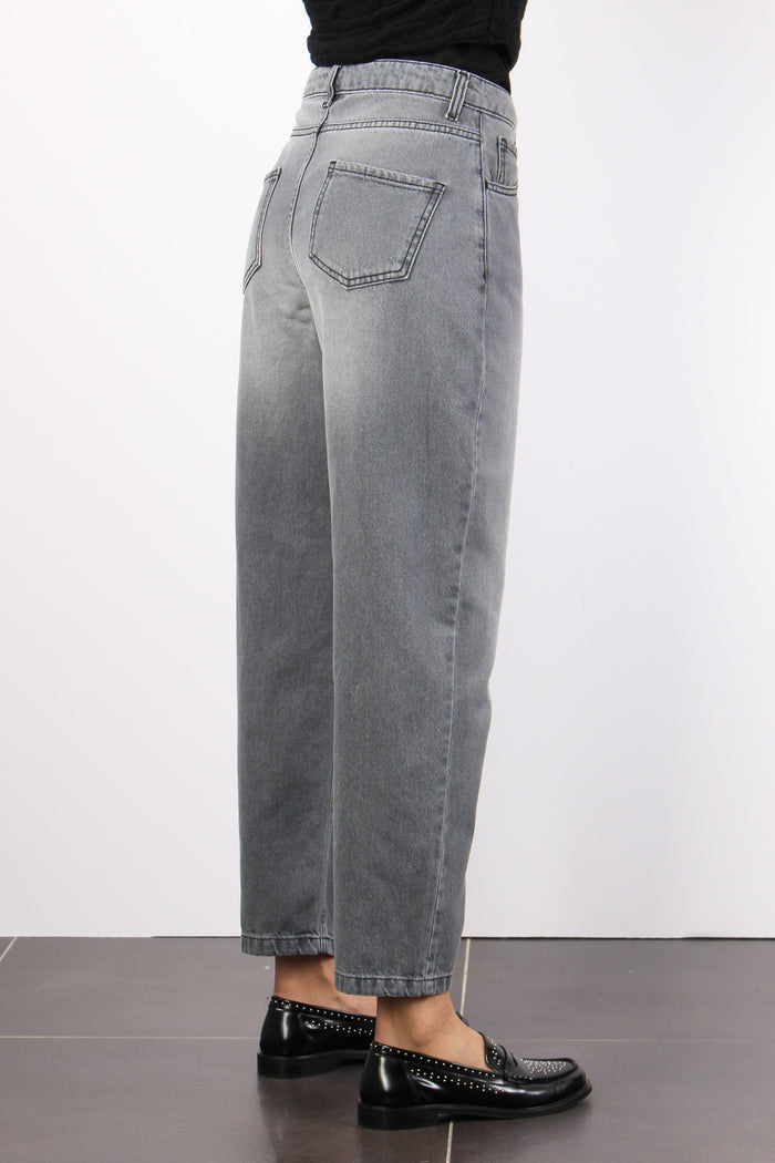 Denim Momfit Denim Grigio-6