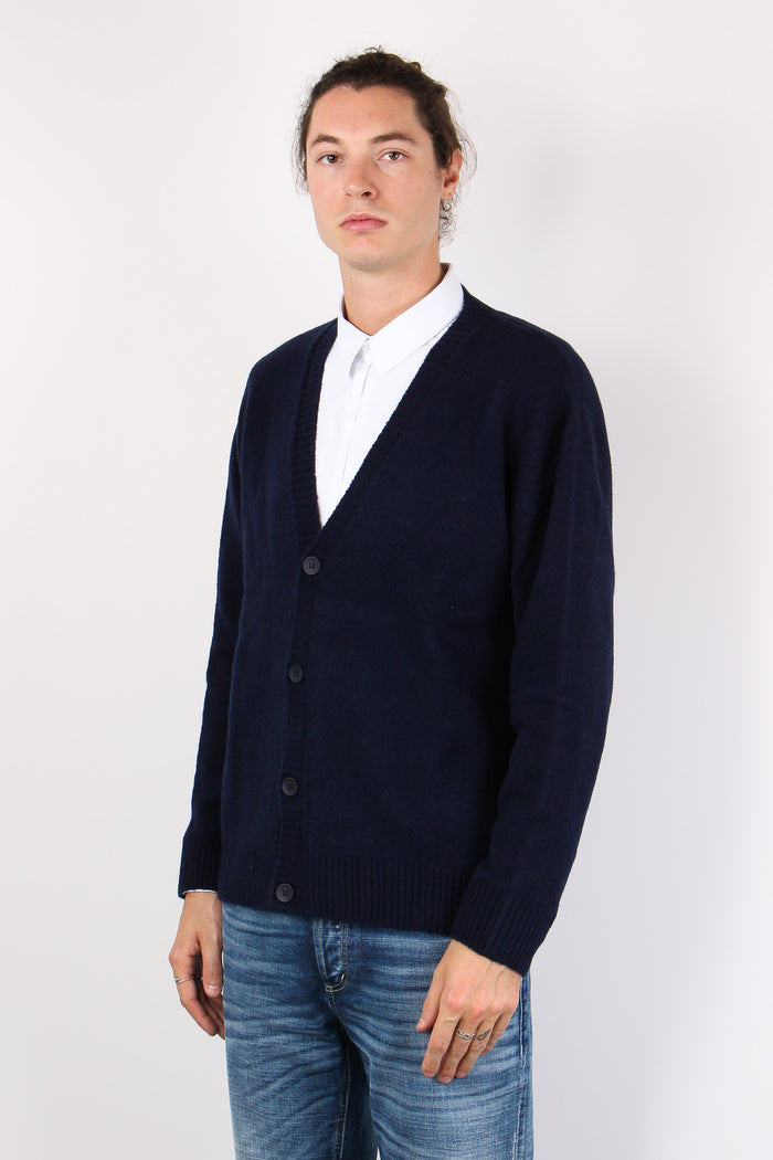 Pr536 Cardigan Misto Lana Blu-5