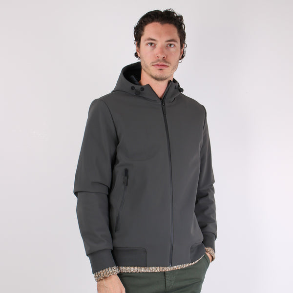 Bomber Interno Velluto Forest Green-2