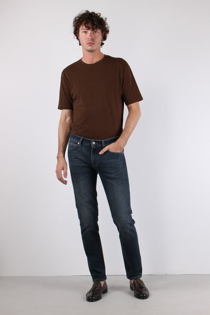 Denim Slim Slavato Denim Black