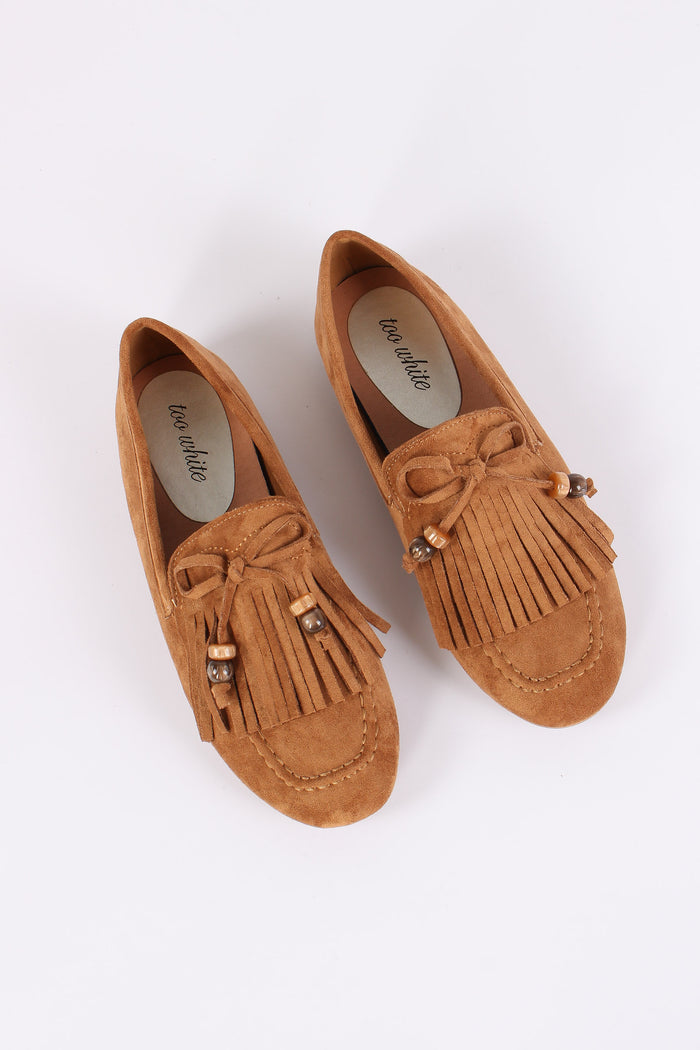 Mocassino Nappine Cammello-2