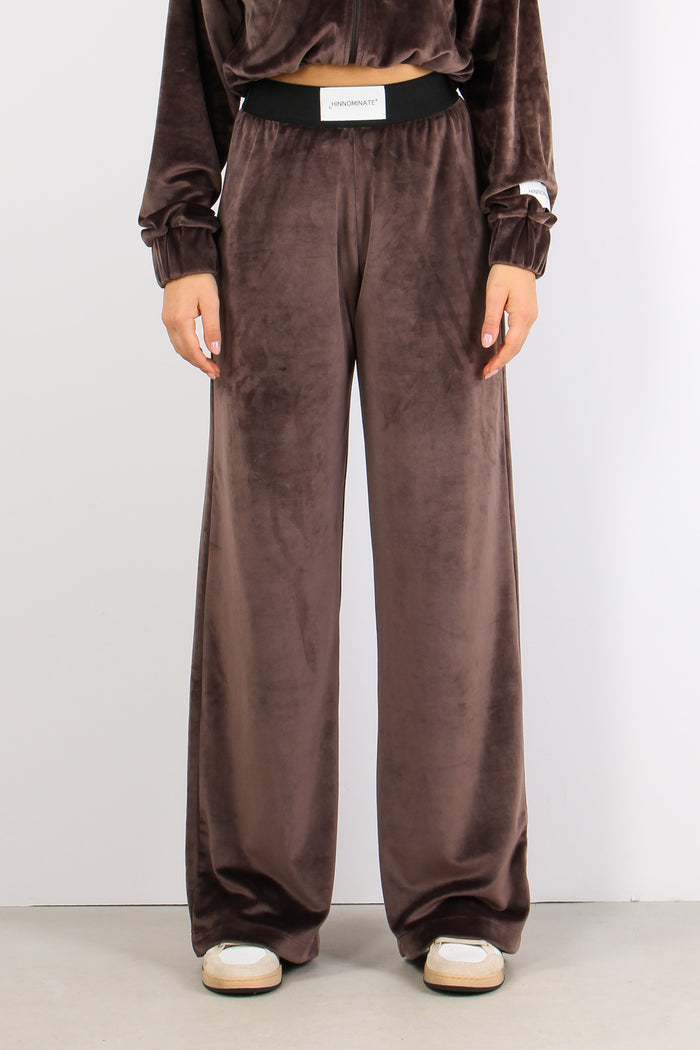 Pantalone Felpa Ciniglia Moro-2