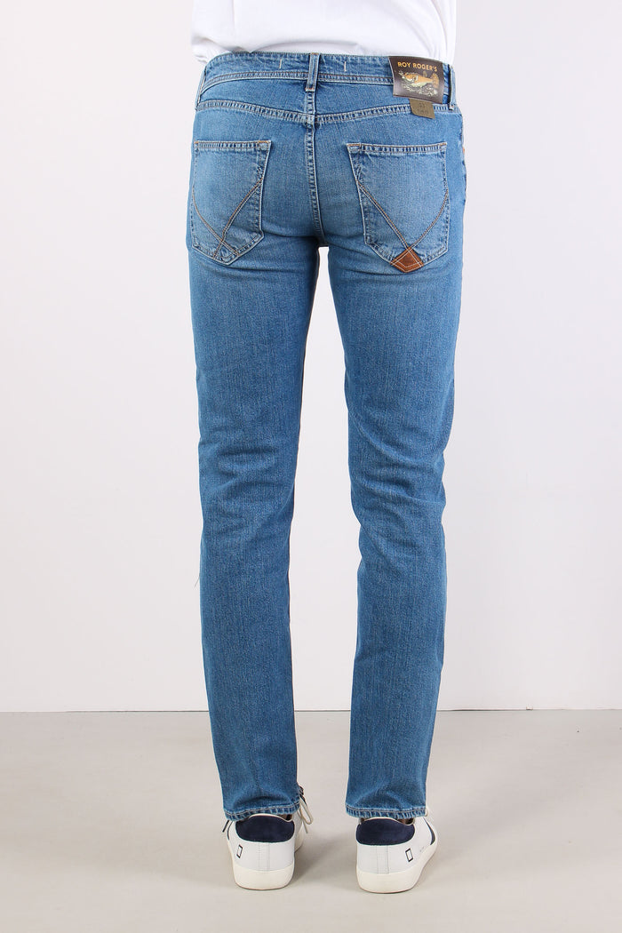 Denim Slim Fit Special Denim Medio-4