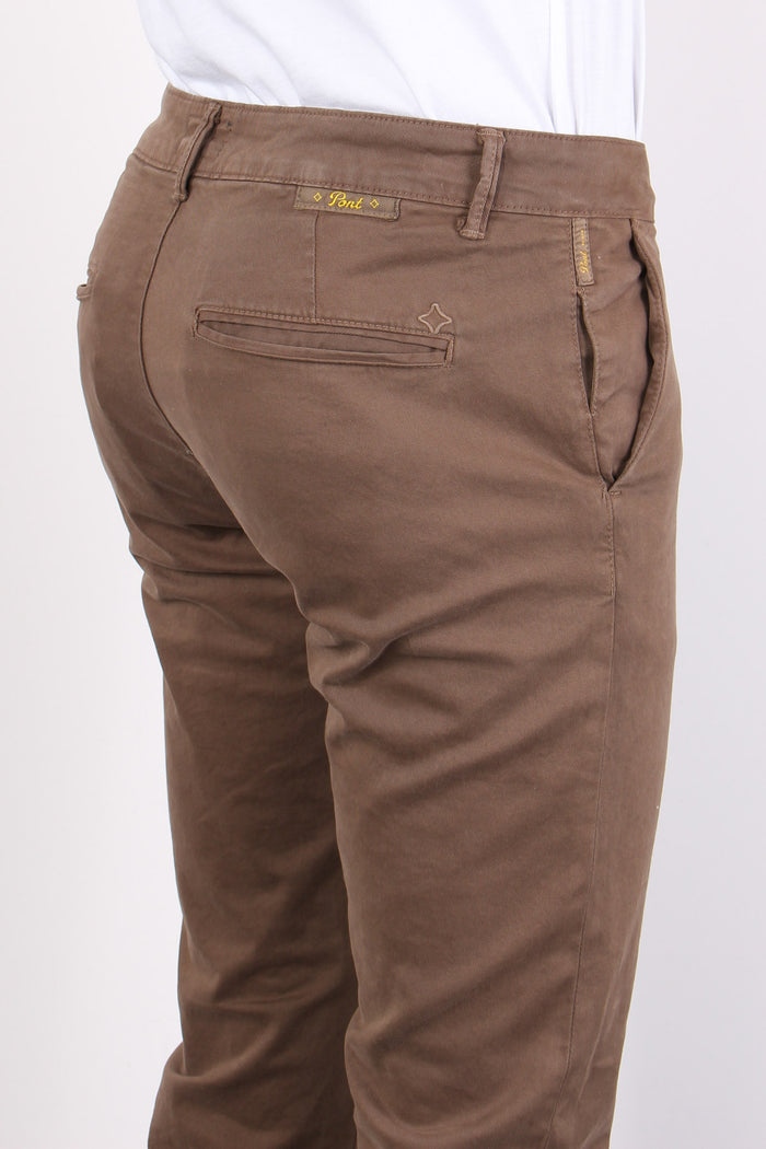 Denim Chino Slim Fit Fango-6