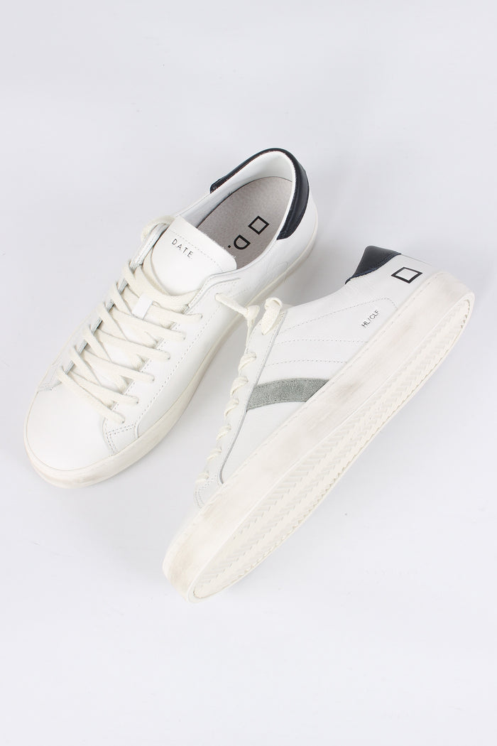 Sneaker Hill Low Calf White/blue-2