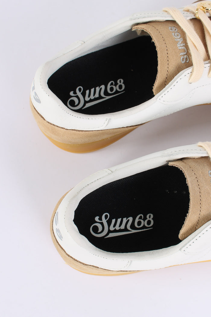 Sneakers California Leather Bianco/beige-6