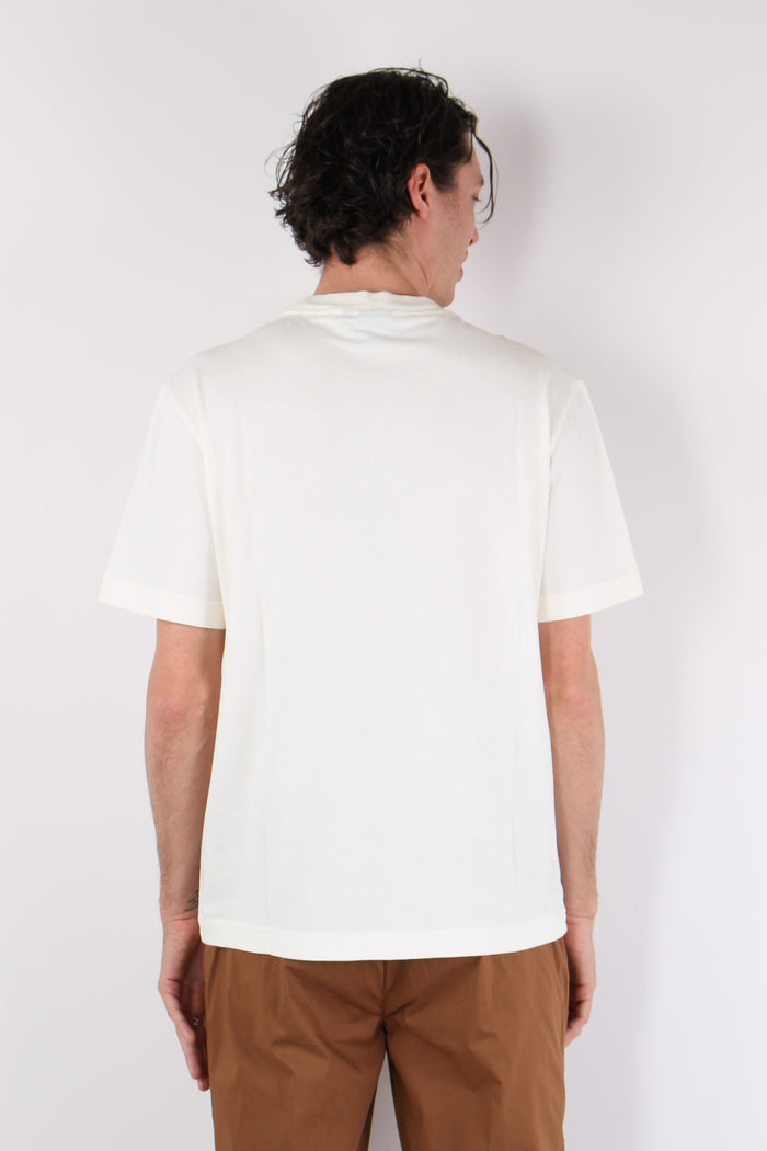 T-shirt Stampa Motorcycling Whisper White-4