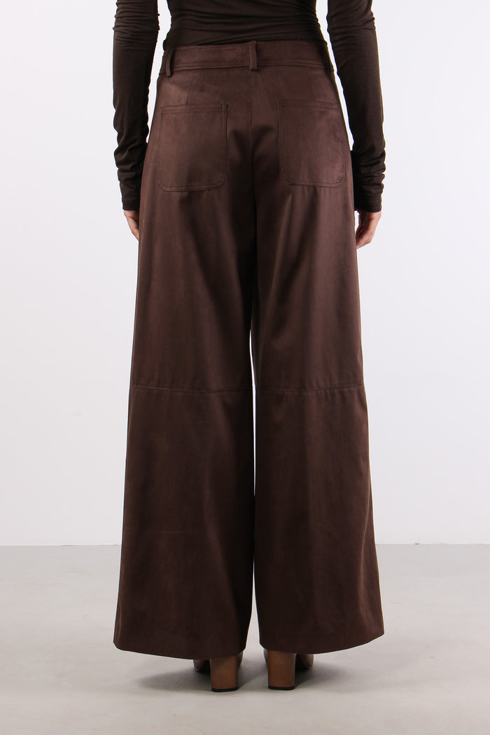Pantalone Dritto Dainetto Potting Soil-5
