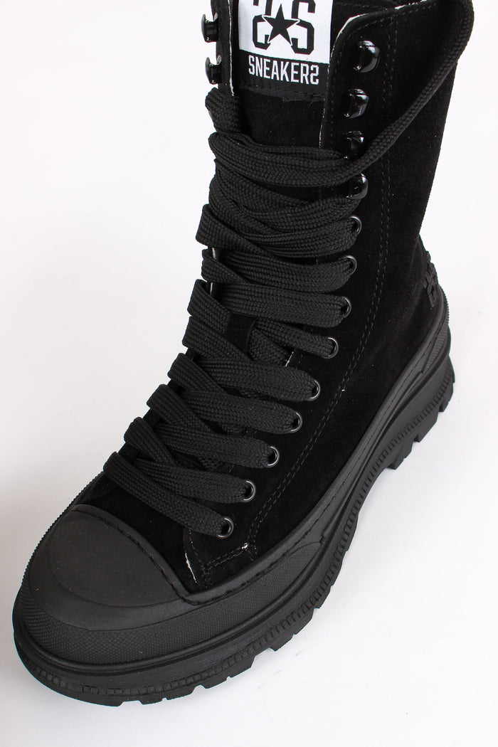 Stivale Tip Star High Block Nero-9