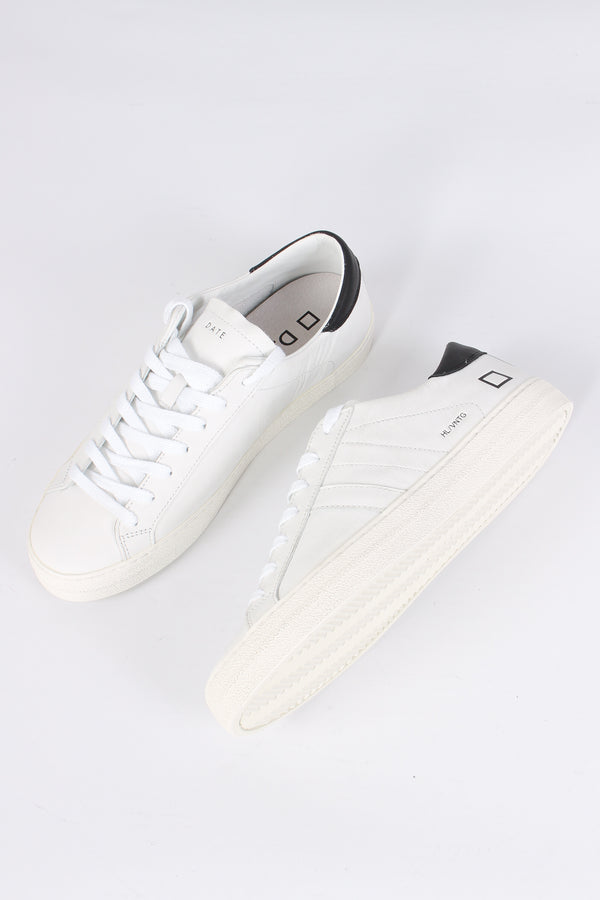 Sneaker Hill Low Vintage Calf White/black-2