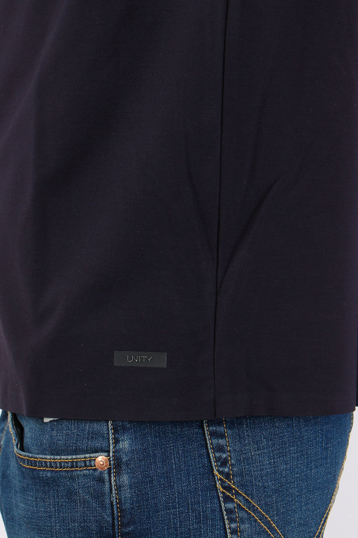 T-shirt Tessuto Tecnico Blu Navy-8