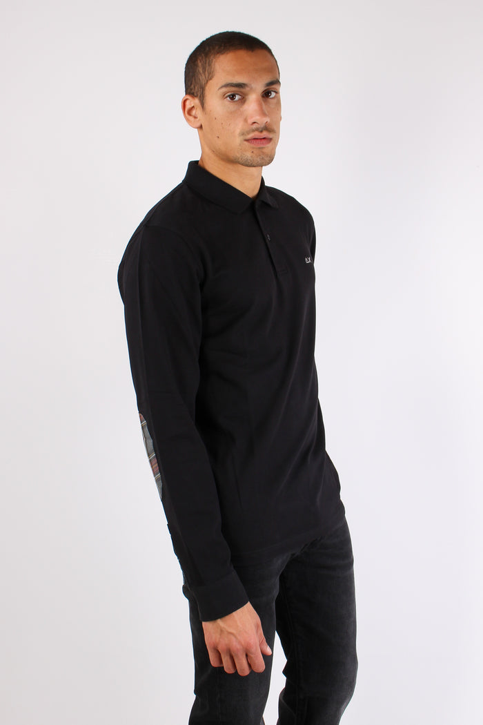 Polo Ml Toppa Contrasto Nero-6